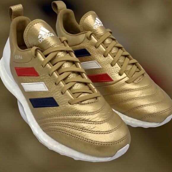 New Adidas Ultraboost KITH COPA mundial 18 leather Golden Goal Pack 7 Mens - Picture 4 of 14